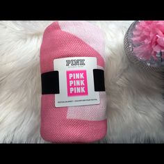 Brand New With Tags In A Smoke Free Home Vs Pink Festival Blanket In Size 50in. X 60in. Pink Victoria Secret Bedding, Pink Glass Vase, Pink Puppy, Pink Beach, Pink Leopard Print, Pink Sports, Pink Dog, Pink Brand, Pink Mini