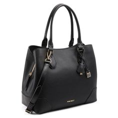 PRICES MAY VARY. Designer Handbag, hardware and material details Pvc Trim, Carry All Bag, Jet Set, Nine West, Purses And Handbags, Style Icons, Brooklyn, Satchel, Top Handle Bag