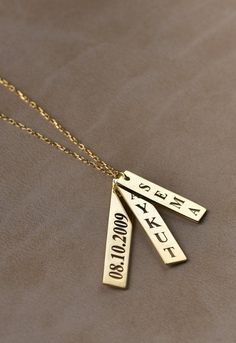 Our silver, gold and rose plated necklaces is completely customizable. Initials, your name, Names of people you love the most, Coordinates that you find the closest to your heart. #charmnecklace #choker #personalizednecklace #customnecklace #necklace #personalizedjewelry #customjewelry #pendant #birthdaygift #valentinedaygift #giftforher #namenecklace #initialnecklace #letternecklace #danglenecklace Custom Name Rectangular Necklace For Anniversary, Personalized Name Bar Necklace, Personalized Nameplate Bar Necklace, Mother's Day Personalized Rectangular Name Necklace, Personalized Name Bar Necklace With Rectangular Pendant, Personalized Name Rectangular Pendant Bar Necklace, Personalized Rectangular Pendant Name Necklace, Personalized Gold Bar Necklace As Gift, Customizable Gold Bar Necklace For Personalized Gift