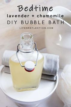 The Easiest Homemade Bubble Bath for Bedtime