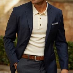 Polo Tshirt Men, Dapper Day Outfits, Grad Outfits, Classy Suits, Trends For 2024, Swag Men, Mens Style Guide