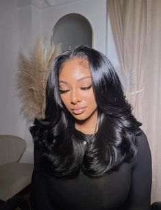 Protective Hairstyles Braids, Middle Part, Sew In