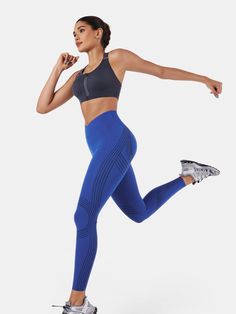 Features Bum Lift Tummy Control reversible wear Body Sculpting, Blue Jay, Get Fit, Jay, Leggings, How To Wear, Blue