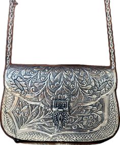 Bohemian Handmade Silver Bag, Handmade Bohemian Silver Bag, Handmade Silver Shoulder Bag, Handmade Silver Shoulder Bag As Gift, Silver Handmade Shoulder Bag For Everyday Use, Handmade Silver Shoulder Bag For Everyday Use, Traditional Silver Festive Bags, Traditional Silver Bag For Festive Occasions, Traditional Silver Bags For Festive Occasions