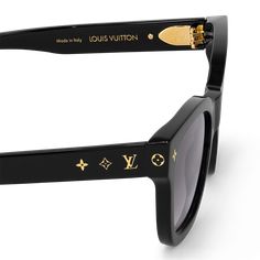 LOUIS VUITTON® - My Monogram Square Sunglasses - Black Lv Sunglasses Women, Lv Accessories, Sunglasses Design, Luxury Sunglasses Women, Designer Sunglasses For Women, Black Sunglasses Square, Louis Vuitton Sunglasses, Modern Feminine, نظارات شمسية