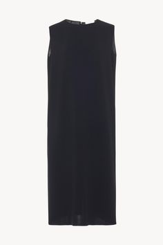 Mirna Dress in Cady Light Silk, Art Diary, Sleeveless Long Dress, Grunge Punk, Silk Charmeuse, Cashmere Wool, Issey Miyake, Jil Sander, Lanvin