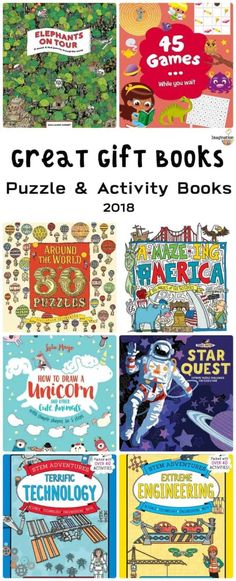 the great gift books puzzle and activity book for kids to learn how to use it