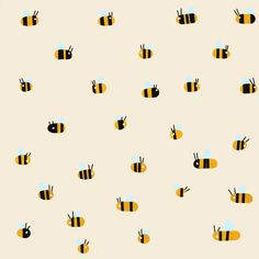 a bunch of bees that are flying in the air