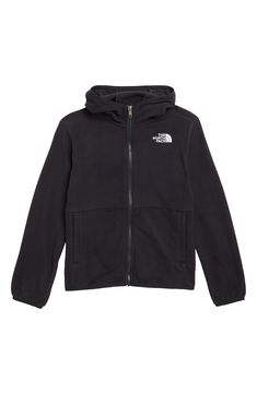 A zip-front hoodie made with recycled, pill-resistant fleece offers lightweight warmth in an easily-layerable fit perfect for your little adventurer. 100% recycled polyester Machine wash, tumble dry Imported North Face Kids, North Face Hoodie, Fly Girl, North Face Jacket, Fleece Jacket, Zip Hoodie, North Face, The North Face, Nordstrom