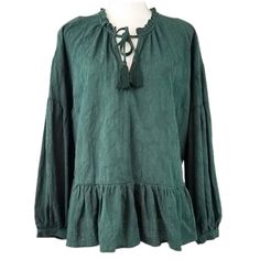 Brand: Umgee Description: Oversized Boho Top Color: Forest Green Size: M Material: 100% Cotton - Hand Wash - Hang To Dry Condition: New With Tags Retail Value: $48 Measurements: Product Measurements Were Taken Laying Flat & Unstretched And Are Approximate - I Can Not Guarantee Fit, So Please Be Sure To Check Measurements Before Purchasing! Chest: 48" - Oversized Measured Unstretched - Will Stretch Some Arm: 22" Length: 25" Front -- 27" Back Umgee Tops, Work Tops, Boho Tops, Forest Green, Product Description, Top Blouse, Womens Tops, Green, Women Shopping