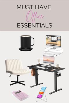 These are the best office essentials for the modern business and career woman who is going into the office or working from home.