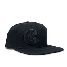 Our classic flat bill hat is now murdered out! Featuring 3D embroidered C, all black twill crown with a black bill, and an adjustable double snapback. Color: Black Size: One size fits most adults #HAMHBK Flatbill Hat, Flat Bill Hat, Murdered Out, Flat Bill Hats, Sticker Patches, Kids Outerwear, Mens Spring, Exercise For Kids, Grey Cotton