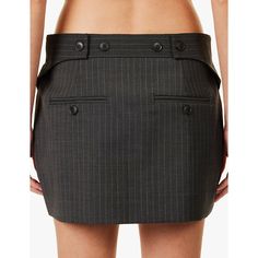 Find CAMILLA AND MARC Brancusi Pinstriped Wool-blend Woven Mini Skirt 10 on Editorialist. Camilla and Marc wool-blend woven mini skirt88% wool, 8% polyester, 4% elastaneConcealed button, hook-and-eye and zip-fly fastenings at frontRegular fit, mid-rise, belt loops, slip pockets at sides, two welt pockets at back, adjustable waistband at back, all-over pinstripe patternDry clean onlyTrue to sizeSize UK 8: length 13.5in / 34cmModel is 5ft 11in/1.80m and wears a size UK 8Lightweight, non-stretch Luxury Modern Mini Pencil Skirt, Luxury Classic Mini Pencil Skirt, Striped Lined Skirt Bottoms For Workwear, Striped Lined Skirt For Workwear, Striped Fitted Mini Skirt For Work, Fitted Vertical Stripe Mini Skirt For Spring, Chic Pinstripe Skirt For Work, Luxury Sleek Lined Mini Skirt, Fitted Striped Skirt For Workwear