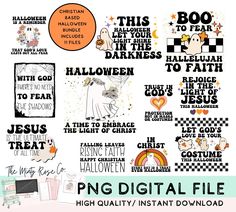 the digital files for halloween are available