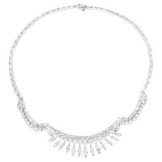 Marquise Diamond Necklace With 17 Jewels, Diamond White Marquise Diamond Necklace For Formal Occasions, Formal Marquise Diamond White Diamond Necklace, Platinum Baguette Cut Diamond Necklace For Wedding, Baguette Cut Diamond Necklace In Platinum For Wedding, Baguette Cut Platinum Diamond Necklace For Wedding, Silver Marquise Cut Diamond Necklace For Formal Occasions, Marquise Cut White Gold Diamond Necklace For Formal Occasions, Marquise Cut Diamond Necklace For Formal Occasions