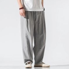 Hearujoy Slim Fit Cotton Linen Baggy Harem Trousers for Men Loose Casual Cargo Pants Man Hip Hop Y2k New In Aesthetic Free Shipping Trend Please note 1 cm = 0.39 inch,1 inch = 2.54 cm ✅ M: Waist 65-75 cm ; Hips 122 cm ; Length 99 cm ; Weight 50-60 kg ✅ L: Waist 71-84 cm ; Hips 126 cm ; Length 100.5 cm ; Weight 60-67.5 kg ✅ XL: Waist 80-90 cm ; Hips 130 cm ; Length 102 cm ; Weight 67.5-75 kg ✅ 2XL: Waist 86-96 cm ; Hips 134 cm ; Length 103 cm ; Weight 77.5-85 kg ✅ 3XL: Waist 92-102 cm ; Hips 138 Baggy Gray Pants For Leisure, Gray Baggy Pants For Leisure, Baggy Wide-leg Harem Pants For Leisure, Baggy Wide Leg Harem Pants For Leisure, Casual Full-length Parachute Pants For Summer, Gray Baggy Casual Pants, Casual Gray Wide Leg Harem Pants, Gray Cotton Parachute Pants For Summer, Casual Gray Cargo Pants For Summer