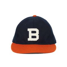 Vintage Ballcaps | Vintage Sports Hats – Ebbets Field Flannels Classic Snapback Visor Hat For Sports Events, Classic Visor Snapback Hat For Sports Events, Classic Curved Brim Baseball Cap For College, Vintage Visor Hat For Baseball Season, Vintage Baseball Cap With Curved Brim, Retro Six-panel Baseball Cap For Sports, Vintage Baseball Cap For Baseball Season, Six-panel College Hats For Baseball Season, Six-panel Baseball Cap With Letter Patch For Baseball Season