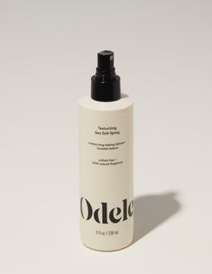 Beach hair, anywhere. Odele's Texturizing Sea Salt Spray helps create those nearly effortless waves with just a quick spray or three. Sea Salt Spray For Hair, Sea Salt Hair, Salt Hair, Hair Spray Bottle, Cedar Oil, Sea Salt Spray, Dry Shampoo Hairstyles, Scalp Oil, Cosmetics Ingredients