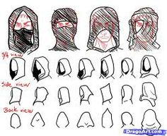 how to draw the head and shoulders of an anime character