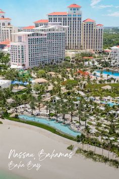 an aerial view of the resort and beach area at disney's grand florie