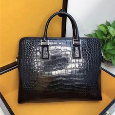 Enrich your shopping list wisely at GeraldBlack.com. Men's Fancy Genuine Leather Crocodile Belly Skin Zipper Closure Briefcase #briefcase #handbagsales #handbagsale #handbagsforsale #handbagseller #briefcases #handbags #briefcasebag #handbagstore #handbagstyle #handbagsfactory #handbagsph #handbagslover #handbagsport #leatherhandbags #briefcasemodels #handbagset #handbagshop #handbagsetmurah #handbagsulike #handbagsmurah #handbagsupplier #handbagsonline #handbagsupera #briefcasebags #menshandb Business Style, Crocodile Skin, Leather Items, Mens Swimwear, Louis Vuitton Speedy Bag, Business Fashion, Style Design, Kate Spade Top Handle Bag, Business Man