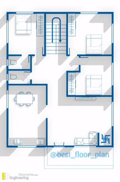 the floor plan for a two bedroom apartment