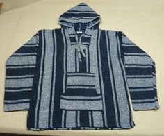 Men’s Hippy Clothes, Baja Hoodie, Mexican Baja Hoodie, Hippie Outfits, Hippy Clothes, Vintage Pieces, Hippie Hoodie, Long Sleeve Pullover, Men Fashion