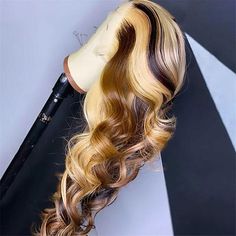 Category:Human Hair Lace Wig; Gender:wigs for black women; Wig Type:Natural Wigs; Occasion:Party  Evening,Vacation,Daily Wear; Age Group:Adults; Color Shade:Brown; Density:180%,150%; Origin of Hair Donors:Brazilian Hair; Hair Material:Human Hair; Cap Construction:13x4 Lace Front; Texture:Body Wave; Length:Long,Medium Length; Features:Pre-Plucked,Glueless,with Baby Hair; Listing Date:05/16/2022; Cap Circumference:; Front to Back:; Nape of Neck:; Side to Side Across Forehead:; Side to Side Over To Highlight Hair, Brazilian Curly Hair, Brazilian Hair Wigs, Dope Hairstyles, Hair Color Highlights, Lace Material, Front Lace Wigs Human Hair, Human Hair Lace Wigs, Hair Density