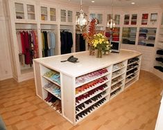 a room filled with lots of shoes and shelves