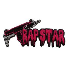 Trap Star Uzi Patch Popular Pink Drip Embroidered Iron On Add this Trap Star embroidered patch to your Music or Trap collection. This patch is ideal for customizing anything from denim jackets, hats, bags, jeans, and much more. In only a few minutes you can DIY your own style.Type: EmbroideredBrand: Patch CollectionPatch Measures Approximately: 4.25" Wide X 2" TallIron-On: Ready View Shop NHL MLB NFL NCAA Pop Culture Disney × × × Trap Star Uzi Patch Popular Pink Drip Embroidered Iron On Add this Trap Star, Denim Diy Clothes, Gravity Falls Dipper, Bully Breeds Dogs, Graffiti Words, Can Diy, Computer Embroidery, Clothing Mockup, Aesthetic Photography Grunge