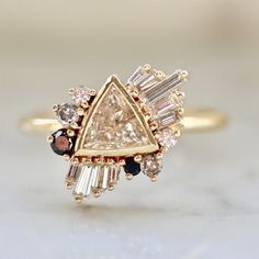 unconventional engagement rings