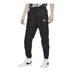 Nike Sportswear Windrunner Track Pants Cn8774-010 (Black/White) New With Tags Nwt Nike Urban Sports Bottoms, Nike Moisture-wicking Joggers For Streetwear, Nike Functional Joggers For Streetwear, Nike Sports Pants For Sports Season, Nike Athleisure Running Bottoms, Nike Sportswear Joggers For Gym, Nike Running Bottoms Athleisure Style, Nike Athleisure Bottoms For Running, Urban Style Moisture-wicking Sweatpants For Sports