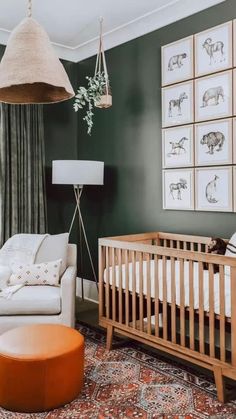 diy baby crib bumper how to make Nursery Designs, Baby Nursery Inspiration, Nursery Trends, Safari Theme Nursery, Nursery Room Design, Baby Boy Room Nursery, Baby Room Inspiration, Green Nursery, Nursery Room Inspiration