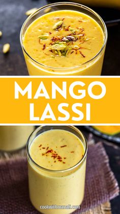 mango lass in two glasses with text overlay