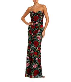 From Mac Duggal&#x2C; this dress features: Floral embroidered fabrication Sweetheart neckline Bustier bodice Strapless Back zip closure Approx. 62" length Polyester Spot clean Imported. Embroidered Gala Dresses With Fitted Bodice, Embroidered Dress With Fitted Bodice For Gala, Embroidered Dresses With Fitted Bodice For Gala, Embroidered Evening Dress With Fitted Bodice For Gala, Formal Gown With Sweetheart Neckline And Floral Embroidery, Floral Embroidered Gown With Sweetheart Neckline For Formal Events, Floral Embroidered Evening Dress With Sweetheart Neckline For Gala, Gala Evening Dress With Sweetheart Neckline And Floral Embroidery, Formal Dress With Floral Embroidery And Sweetheart Neckline