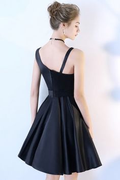 2 Black Aline Dress, Dress For Homecoming, Blue Skater Dress, Short Party Dress, Party Dress Short, Style Dresses, Formal Party, Dresses Uk, Your Special