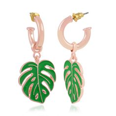 Gorgeous Palm Tree Leaf Green Enamel Hoop Earrings Women made in brass. Great for Birthday Gift, Anniversary, Birthday, Christmas, Engagement, Mother's Day, Valentine's Day, Wedding. These unique and stylish designer earrings are packaged in a sky-blue satin pouch and are ready for gifting. So, fill your jewelry armoire cabinet with some royal stuff by simply clicking on the buy now button. Choose these for weekends or days at the office. Luxuriously comfortable, too, this lovely, cute earring help you feel and look amazing. Palm Tree Leaf, Armoire Cabinet, Satin Pouch, Orange Texture, Christmas Engagement, Palm Tree Leaves, Dangle Hoop Earrings, Wire Bangles, Leaf Green