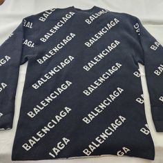 Authentic Balenciaga Oversized Sweater Size L. Please Check All Pictures And Ask Any Questions You May Have About This Item Oversized Sweater, All Pictures, Balenciaga, Sweater Sizes, Sweaters For Women, Black, Color