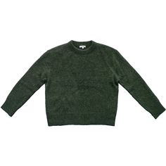 Oversized pullover sweater with crewneck in the softest Mohair yarn blend. Made with love in a Fair Trade Certified™ facility in Hong Kong. CONTENT & CARE:33% Mohair, 33% Wool, 28% Nylon, 6% SpandexDry clean MEASUREMENTS (laying flat):XS/S - Chest: 23”, Length (Shoulder to hem): 22.5”, Sleeve Length 22", Bottom Width: 21”M/L - Chest: 24”, Length (Shoulder to hem): 23.5”, Sleeve Length 23", Bottom Width: 22" Green Soft Knit Crew Neck Sweater, Green Crew Neck Sweater For Layering, Green Chunky Knit Crew Neck Sweater, Everyday Crew Neck Chunky Knit Sweater, Everyday Chunky Knit Crew Neck Sweater, Green Crew Neck Sweater With Ribbed Cuffs, Soft Knit Green Sweater For Layering, Green Crew Sweater With Ribbed Cuffs, Green Textured Knit Sweater With Relaxed Fit