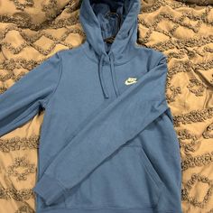 Size Small In Women’s. Never Worn Before Just Been Sitting In My Closet!! Blue Nike Hoodie For Fall, Nike Blue Hoodie For Fall, Blue Nike Hoodie, Nike Hoodies, Preppy Clothes, Classy Casual Outfits, Classy Casual, Birthday Wishlist, Nike Womens