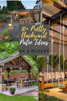 backyard patio ideas on a budget