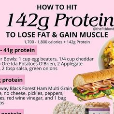 Holland Birkemeyer on Instagram: "Here’s a high protein day of eating if you’re unsure what to eat to hit your goals!  SAVE 📩 this post to reference for ideas!  This is an example of what to eat to hit 142 grams of protein with quick and easy meals including Subway!  This guide adds up to approximately 1700-1800 calories.  Use this as a GUIDE!  Not for your specific goals…. as 1700-1800 calories may not be the exact amount of food you need to reach your goals!  Make sure to add or take away depending on your energy requirements/macros.  Don’t want to follow a meal plan for the rest of your life?  ✅ Comment “MACRO BOOK” to grab my all new Macro Book, that will teach you exactly how to lose fat and gain muscle while eating your favorite foods. 😉  Even better?  For this week only, you can g Holiday Survival Guide, Prep Meals, Day Meal Plan, Weekly Meal Plans, Quick And Easy Meals