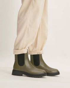 The Lug Chelsea Boot Beech – Everlane Trendy High-top Moto Boots With Lug Sole, Casual Ankle-high Moto Boots With Chunky Platform, Casual Combat Boots With Lug Sole For Fall, Casual Platform Boots With Lug Sole For Fall, Trendy Green Boots With Lug Sole, Casual Chunky Platform Ankle Moto Boots, Casual Moto Ankle Boots With Chunky Platform, Casual High-top Moto Boots With Chunky Platform, Casual Chunky Leather Boots