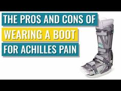 Achilles Tendinopathy, Tendon Boots, Sometimes People, After Surgery, Deal With It, Walking Boots, 12 Weeks, Chunky Boots