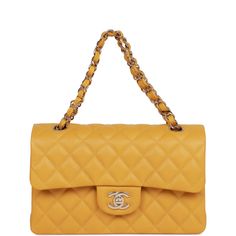 This Small Classic Double Flap bag is in yellow caviar leather with light gold tone hardware and features a front flap with signature CC turnlock closure, half moon back pocket, and adjustable interwoven light gold tone chain link and yellow leather shoulder strapDelivery 5-8 or 10-15 working days Please note that during high season and Sale period, delivery times may be affected We accept payment with a Credit card, Debit card, or PayPal.Note: Our Items are totally New High quality Brand Inspired Refurbished. Please make sure you are well aware of it before buying any of the Item. T&C's Apply in case of refunds.Please send us message on below chat to confirm availability. We will send the Refurbished Model in case you place an order with us. Enjoy Shopping.Always Send Us message to confir Classic Gold Bag With Cc Turnlock Closure, Gold Shoulder Bag With Cc Turnlock And Top Handle, Classic Gold Flap Bag With Cc Turnlock Closure, Luxury Flap Bag With Cc Turnlock Closure For Travel, Designer Gold Shoulder Bag With Cc Turnlock Closure, Gold Double Flap Evening Bag, Gold Flap Bag With Cc Turnlock For Everyday, Elegant Gold Bag With Double Flap, Elegant Gold Double Flap Bag