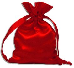 Red Satin Pouch Deck Accessories, Satin Pouch, Flower Essences, Feminine Care, Satin Bags, Gongs, Keepsake Jewelry, Red Satin, One Inch