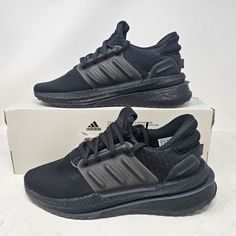 Men's Adidas X_PLR Boost 'Triple Black' Brand New Size 7.5 Got a question? Shoot us a message! ALL SHOES ARE 100% AUTHENTIC Shipping Info: Packages go out every Monday, Wednesday, and Friday Orders placed after 10 am EST will go out with the next shipment Casual Black Running Shoes With Three Stripes Branding, Casual Black Running Shoes With Three Stripes, Casual Adidas Running Shoes For Training, Casual Adidas Training Running Shoes, Triple Black, Go Out, Adidas Men, Athletic Shoes, The Next