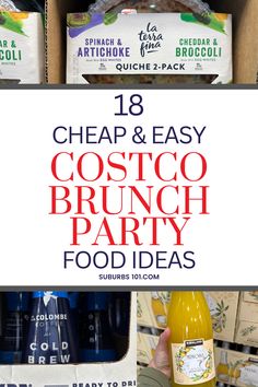 the costco brunch party food ideas