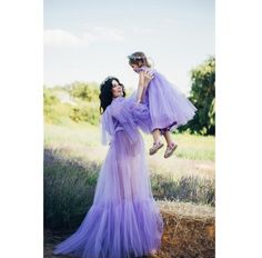 Maternity dress Dress for photo shoot Lavender gown Mother and me dresses Mommy and Me Maxi Dresses Matching Long Dresses Lavender outfitsThis long airy dresses is gorgeous for photo shoots.Color#39 in our color chart -lavender colour.⚠️Please note that the colors of the objects on photos may differ from real⚠️MATERIALS:Tulle: Luxury wedding tulle "Hayal Tulle" .Draped, flexible, and very soft and high-quality tulle. Durable and easy to handle. He a thinner and has a matte look unlike other tull Purple Tulle Dress For Wedding, Summer Wedding Purple Dress, Summer Lavender Maxi Dress For Wedding, Lavender Gown For Spring Wedding, Purple Princess Dress For Spring, Lavender Spring Wedding Dress, Purple Tulle Fairy Dress For Wedding, Purple Princess Style Summer Dress, Lavender Tulle Bridesmaid Dress