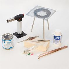 the tools needed to make this project include paint, glue, scissors and other items